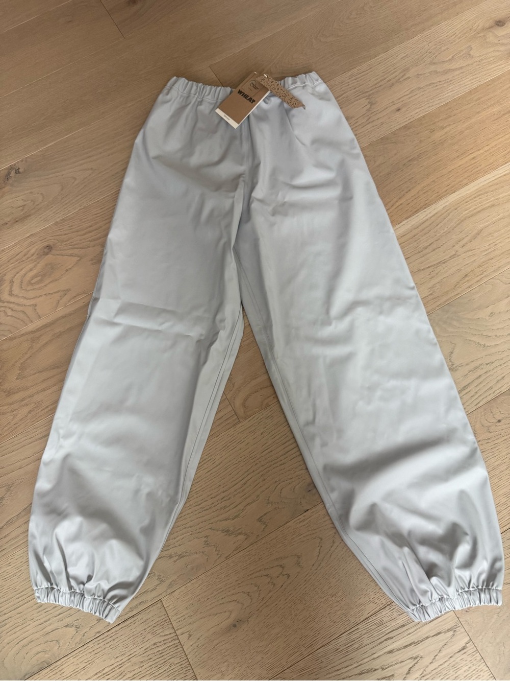NWT WHEAT Denmark rain pants size 12
